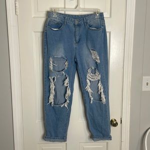 SHEIN mom jeans